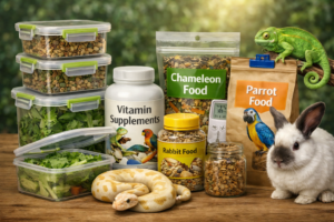 ایگزوٹک پالتو جانور کی خوراک محفوظ کرنے کے طریقے