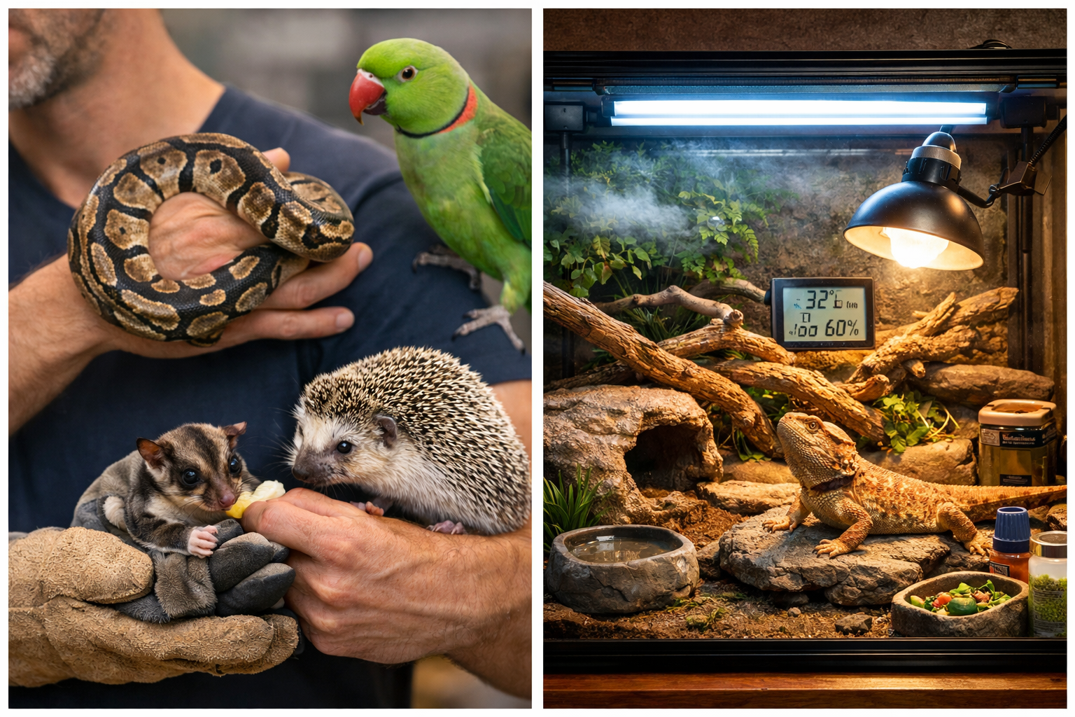 ایگزوٹک پالتو جانور کی بنیادی دیکھ بھال کیسے کریں؟