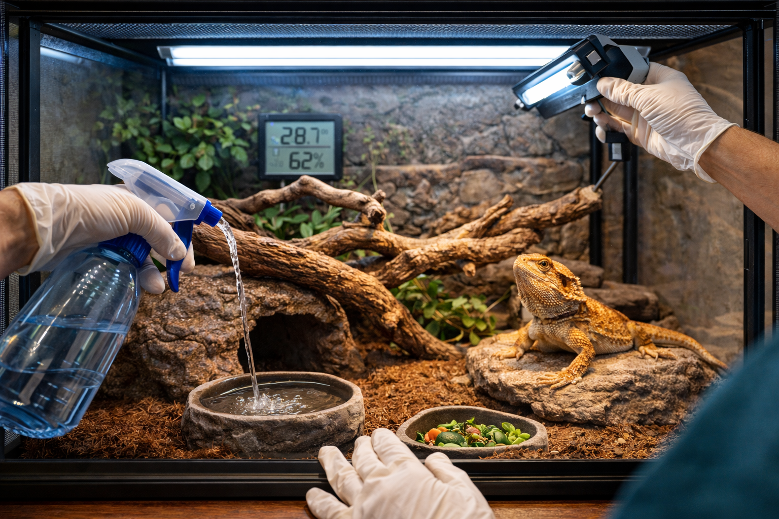 ایگزوٹک پالتو جانور کے لیے محفوظ رہائش کیسے تیار کریں؟