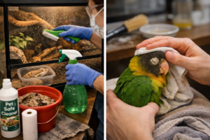 ایگزوٹک پالتو جانور کی صفائی کے آسان طریقے